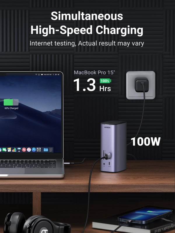 UGREEN 90325 13-in-1 USB-C Triple Display Docking Station - Image 6