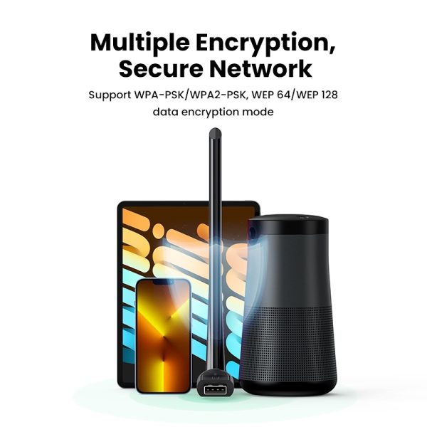 UGREEN 90339 AC650 High-Gain Dual Band Wireless USB Adapter - Image 5