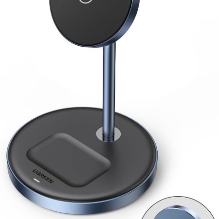 UGREEN 90668 2-in-1 Magnetic Wireless Charging Station