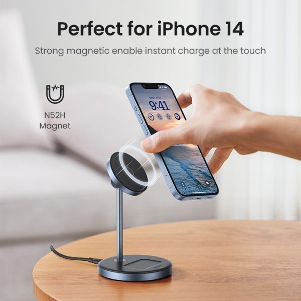 UGREEN 90668 2-in-1 Magnetic Wireless Charging Station - Image 4