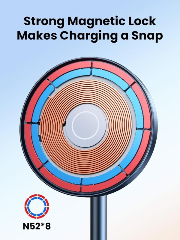 UGREEN 90668 2-in-1 Magnetic Wireless Charging Station - Image 5