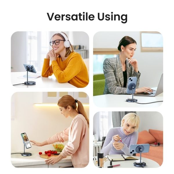 UGREEN 90668 2-in-1 Magnetic Wireless Charging Station - Image 10