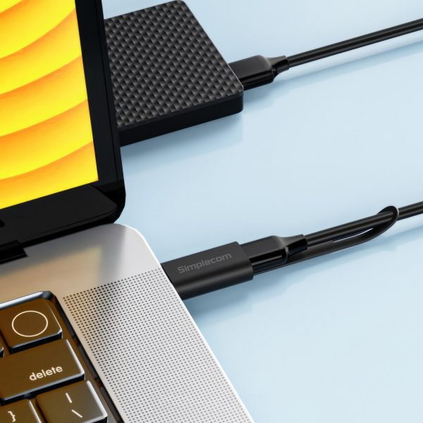 Simplecom CA132 USB-A Male to USB-C Female Adapter USB 3.2 Gen 2 Data & Charging Double-Side 10Gbps - Image 6