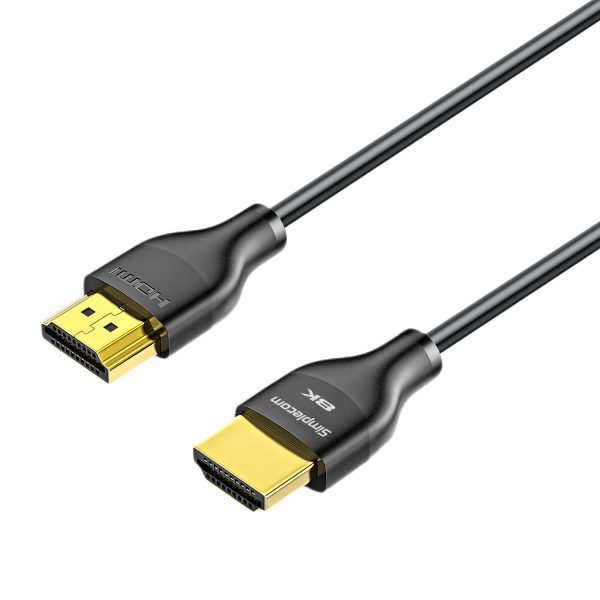 Simplecom CAH510 Ultra High Speed HDMI 2.1 Cable 48Gbps 8K@60Hz Slim Flexible 1M - Image 2