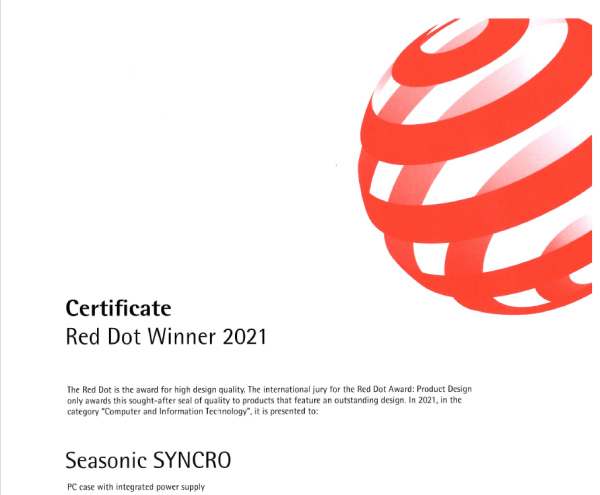 Seasonic Syncro Q704 Aluminum Case with Syncro DGC-750 750W 80 Plus Gold PSU & Connect Module RED DOT AWARD WINNER 2021 - Image 2
