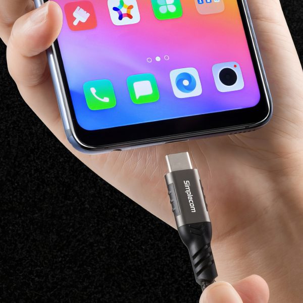 Simplecom CAU510 USB-A to USB-C Data and Charging Cable USB 3.2 Gen2 10Gbps 1M - Image 5