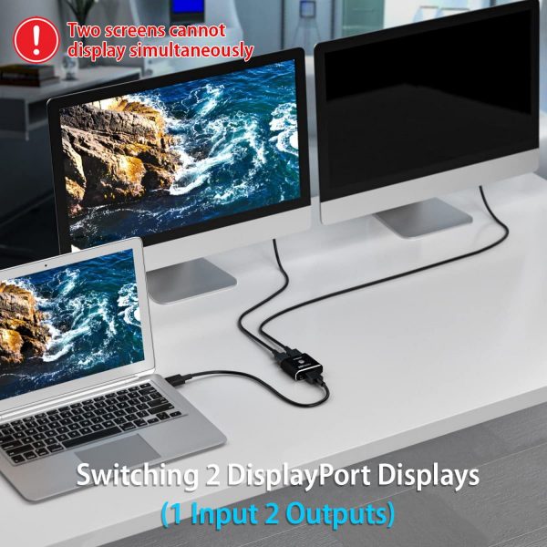 Simplecom CM202 Bi-Directional 2 Way DisplayPort Switch Selector DP 1.4 8K - Image 6