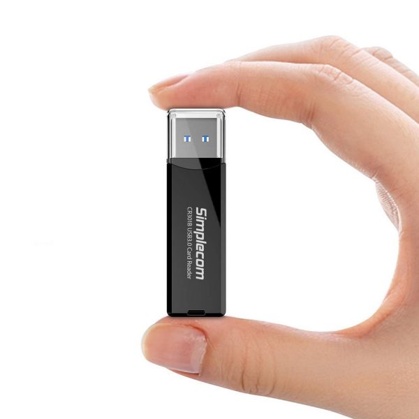 Simplecom CR301B 2 Slot SuperSpeed USB 3.0 Card Reader - Image 3
