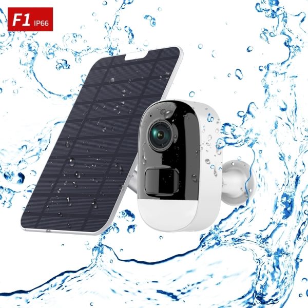 BDI F1 Full HD WiFi IP Camera with Solar Panel (include Solar Panel + 32G SD Cards) - Image 5