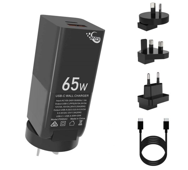 BDI PD65AC GaN 65W USB-C PD Quick Charger - Image 4