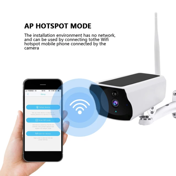 BDI Y4P Security WiFi Camera with Solar & Battery - Image 7