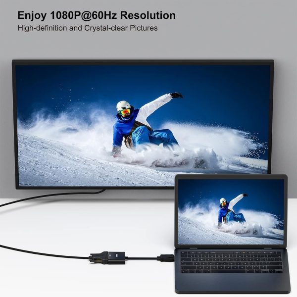 BENFEI DisplayPort to DVI DVI-D Single Link Adapter - Image 5