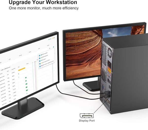 BENFEI DisplayPort to DisplayPort  8K @ 60Hz Cable 1.8m - Image 5