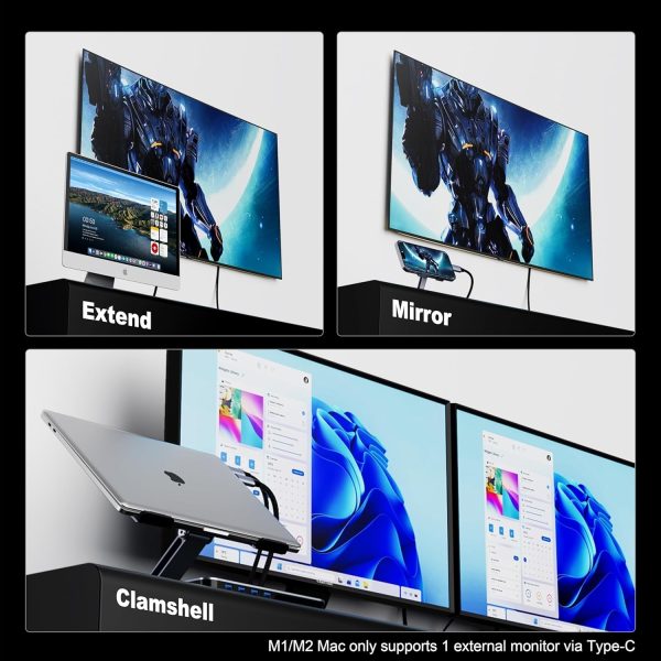 BENFEI USB C to HDMI 1.8m (6 Feet) Cable - Image 3