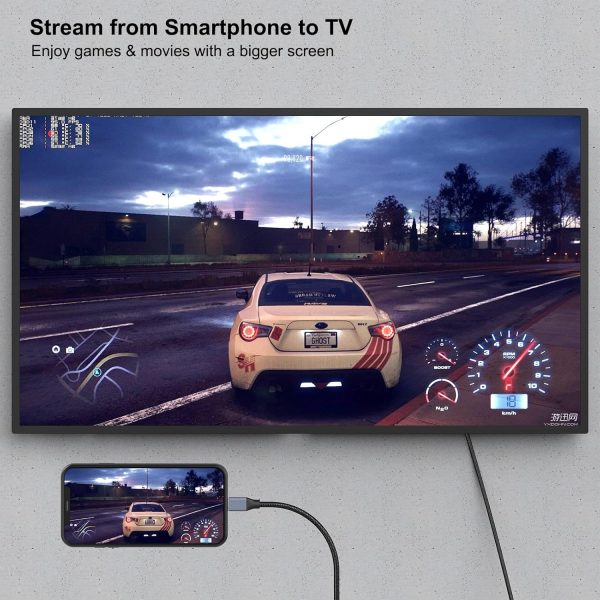 BENFEI USB-C to DisplayPort 3M (10 Feet) Cable(8K@60Hz 4K@144Hz) - Image 3
