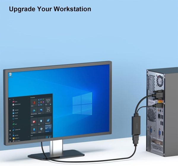 BENFEI 210BK VGA to HDMI Adapter with Audio Support and 1080P Resolution - Image 7