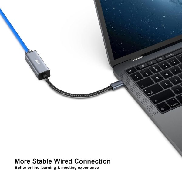 BENFEI USB-C to Ethernet Adapter (Thunderbolt 3 to RJ45) - Image 3