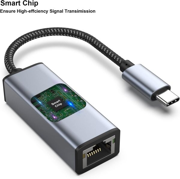 BENFEI USB-C to Ethernet Adapter (Thunderbolt 3 to RJ45) - Image 7