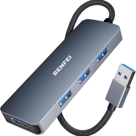 BENFEI USB 3.0 4-port Hub USB A Splitter Ultra-Slim