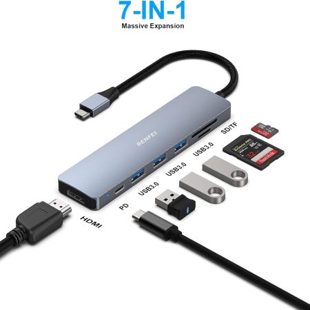 BENFEI USB C HUB 7-in-1