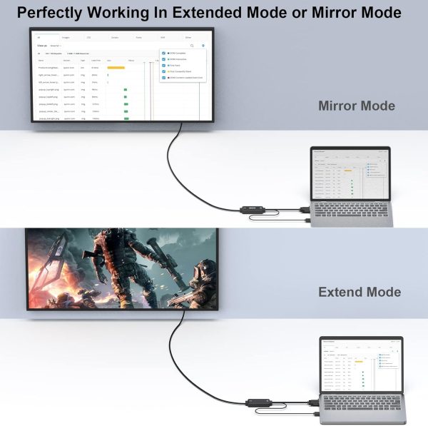 BENFEI 324BK VGA to HDMI Cable with Audio, 1080P Uni-Directional 1.8M - Image 3