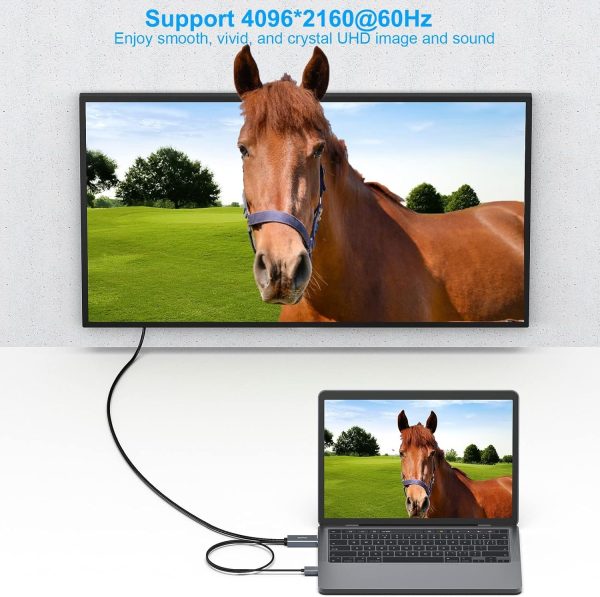BENFEI  HDMI to DisplayPort Cable, 1.8M (6 Feet) - Image 2