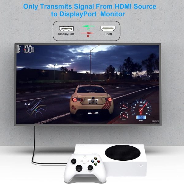 BENFEI  HDMI to DisplayPort Cable, 1.8M (6 Feet) - Image 4