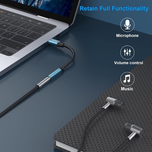 BENFEI USB-C to 3.5mm Audio Jack Adapter - Image 7