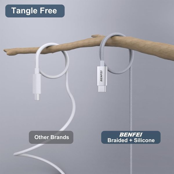 BENFEI 100W USB C to C Fast Charging Cable 1M - Image 2