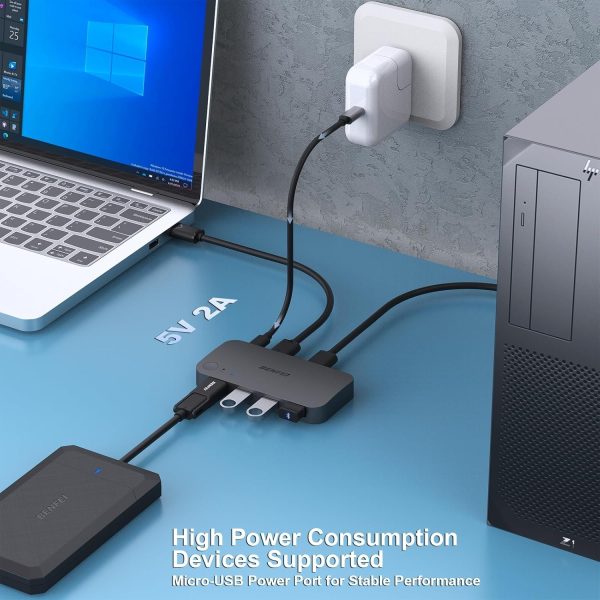 BENFEI 4-port USB 3.0 Switch - Image 6