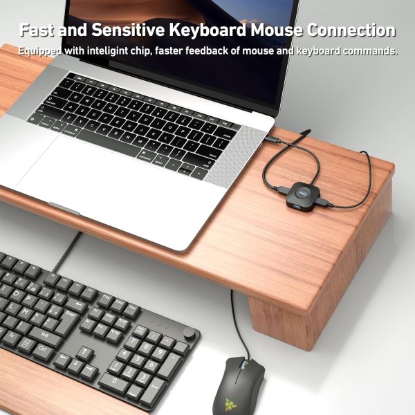 BENFEI 371BK USB-C 4-port USB 3.0 Hub - Image 5