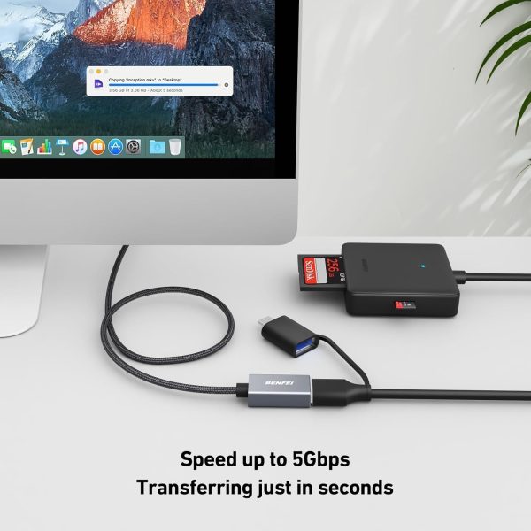 BENFEI USB3.0 AM to AF Extension Cable 5M - Image 3