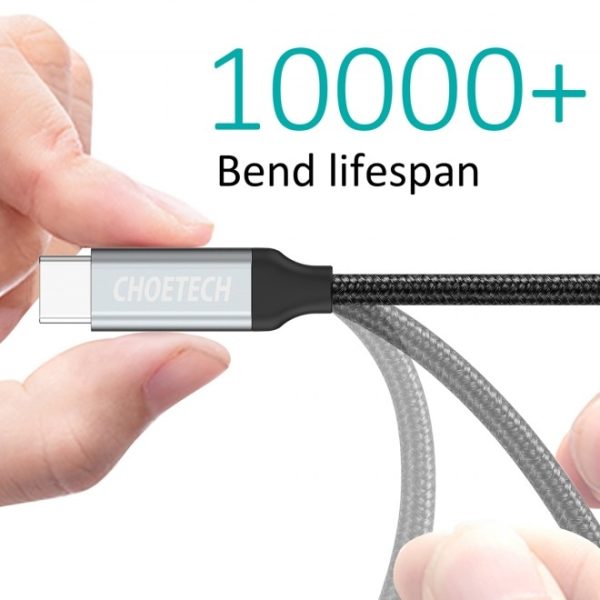 CHOETECH AC0007 USB 3.0 Type-A to Type-C Cable 1M - Image 3