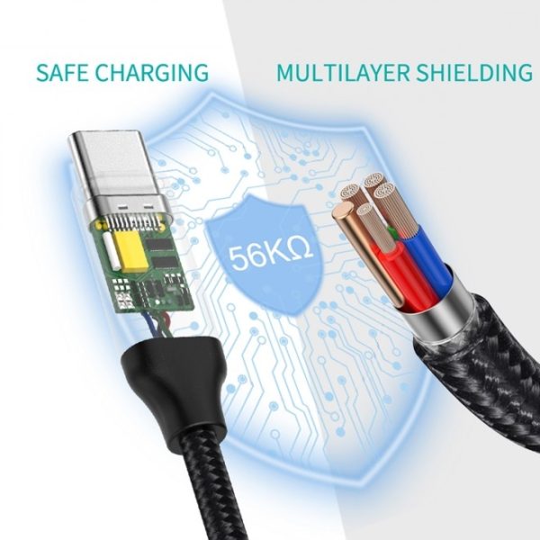 CHOETECH AC0007 USB 3.0 Type-A to Type-C Cable 1M - Image 5