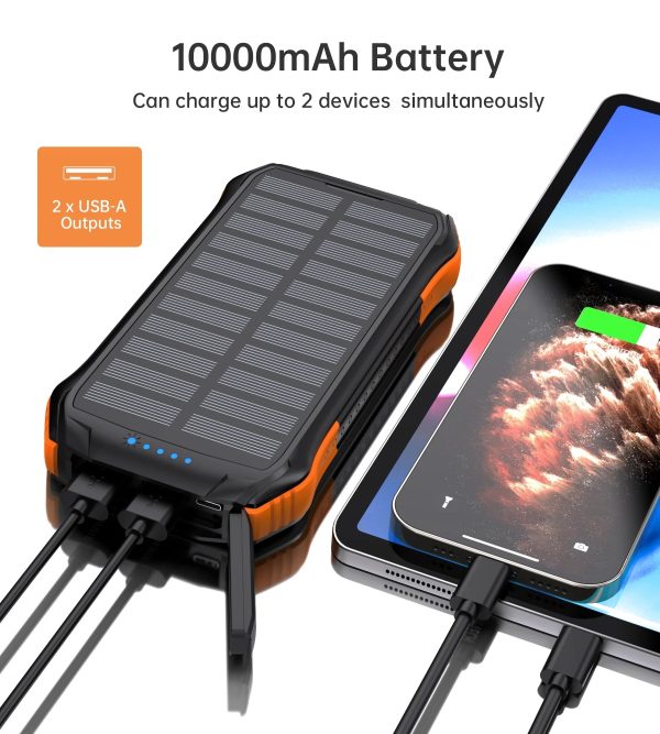 CHOETECH B659 10000mAh Solar Power Bank - Image 7
