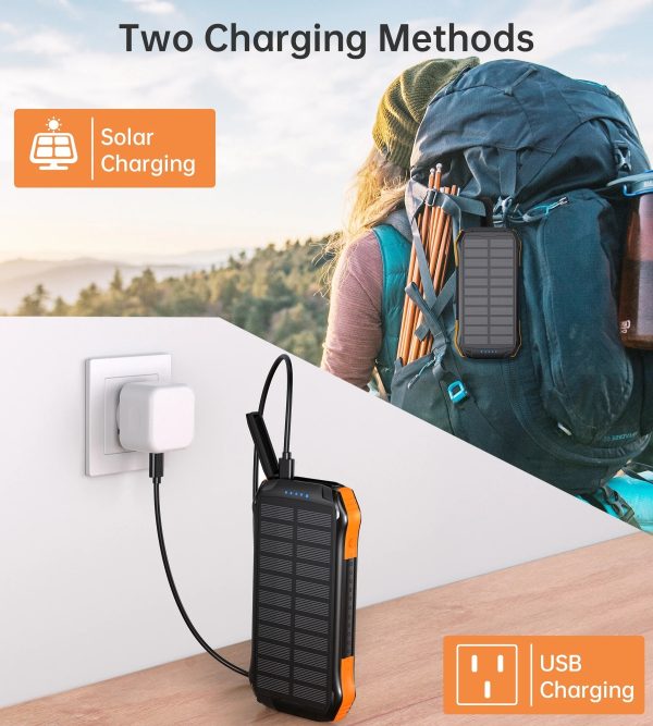 CHOETECH B659 10000mAh Solar Power Bank - Image 9