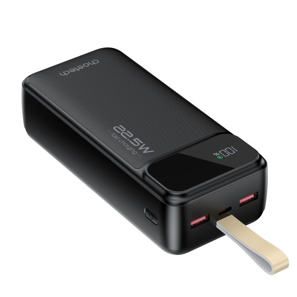 CHOETECH B730 30000mAh Power Bank PD22.5W with Digital Display - Image 2