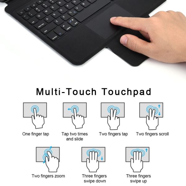 CHOETECH BH-012 Wireless Keyboard Case for iPad Pro 11 - Image 3
