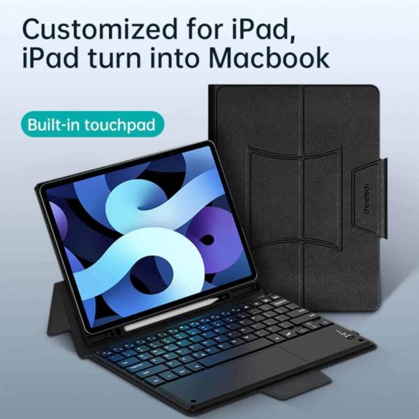 CHOETECH BH-013 Wireless Keyboard for iPad Pro 10.2-inch - Image 2