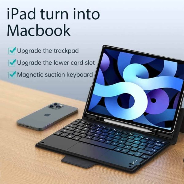 CHOETECH BH-013 Wireless Keyboard for iPad Pro 10.2-inch - Image 7