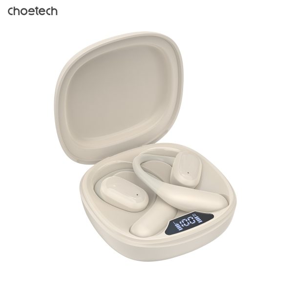 CHOETECH BH-T25 OWS Painless New Concept Bluetooth Earbuds V5.3 TWS White - Image 2