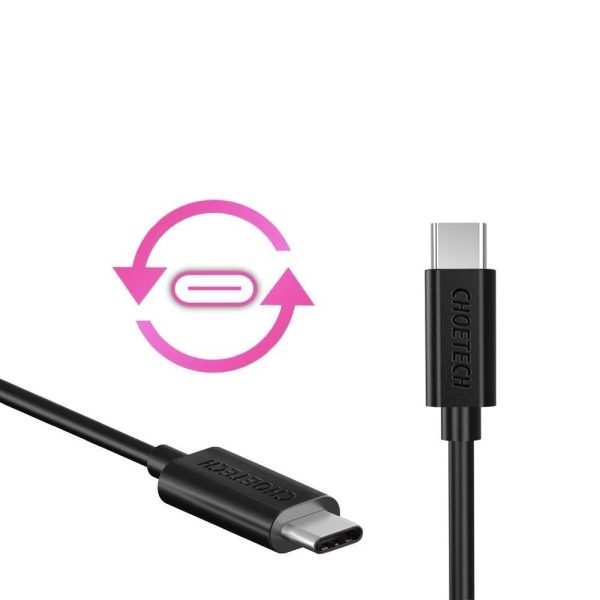 CHOETECH CC0001 USB-C to USB-C Cable USB3.1 Gen2 5V/3A 10 Gbps 0.5M - Image 2