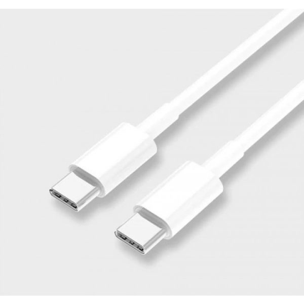CHOETECH CC0003 USB-C to USB-C Cable 2M White - Image 2