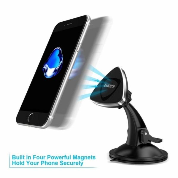 CHOETECH H010 Magnetic Car Phone Mount with 360 Degree Swivel Ball - Image 3