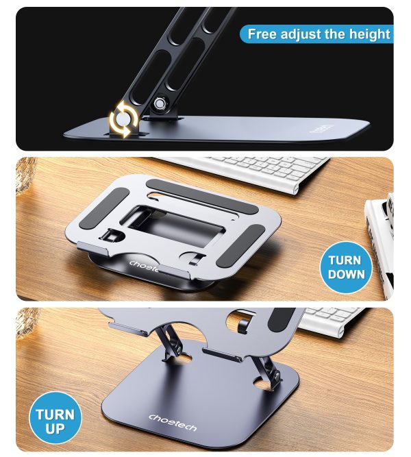 CHOETECH H061-GY Tablet Desktop Holder - Image 8