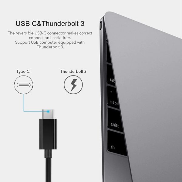 CHOETECH HUB-R01 USB 3.1 Type-C To RJ45 Gigabit Ethernet Adapter - Image 5