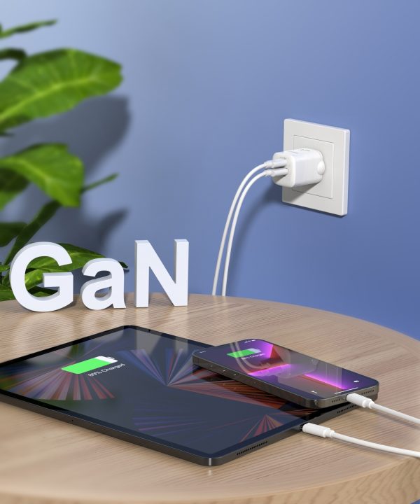CHOETECH PD5006 33W Dual Port Wall Charger - Image 5
