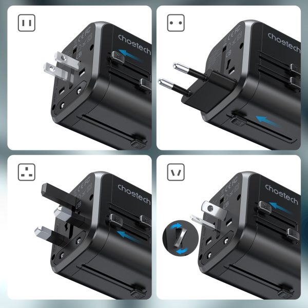 CHOETECH PD5008 30W Fast Universal GaN Travel Charger - Image 3