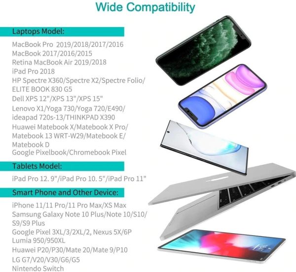 CHOETECH Q4004 60W PD 3.0 Type-C Fast Charging Foldable Adapter USB-C Charger - Image 2