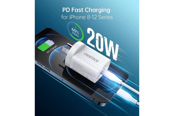 Choetech Q5004 PD Fast Type C Wall Charger 20W - Image 4